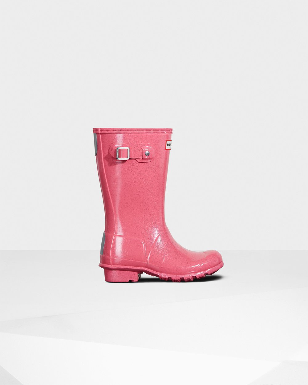 Kids Hunter Original Starcloud - Rain Boots Pink - 6792-VFNZI